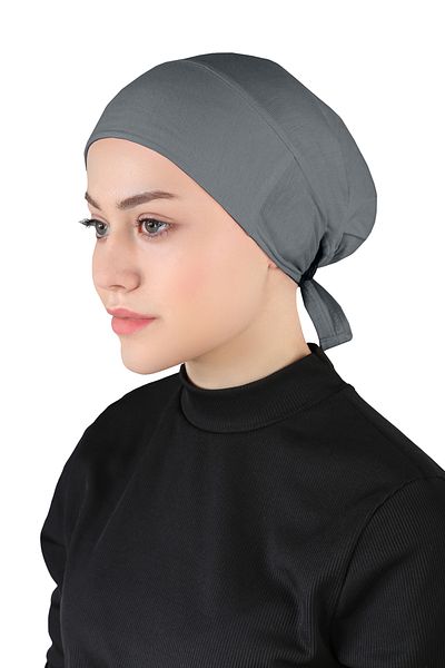Ecardin Anthracite Non-Slip Silicone Bonnet - St 260