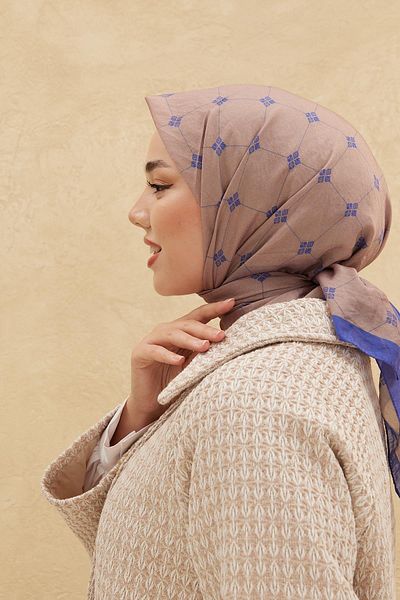 Silk Home Κασκόλ Olinda - Mink Blue