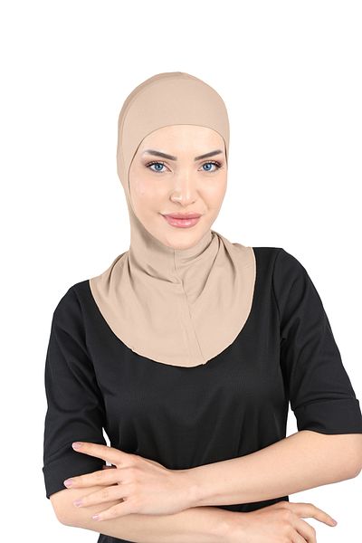 Ecardin Light Mink Clima Fit Hijab Turban - Breathable and Anti-Sweat
