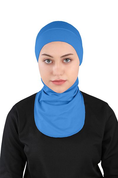 Ecardin Small Hijab Neck Ready Flexible Sports Bonnet - St 225 Saks