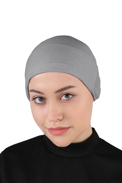 Ecardin Dark Gray Silicone Non-Slip Bonnet - St 260