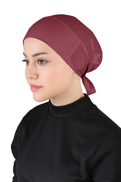 Ecardin Claret Red Silicone Non-Slip Bonnet - St 260