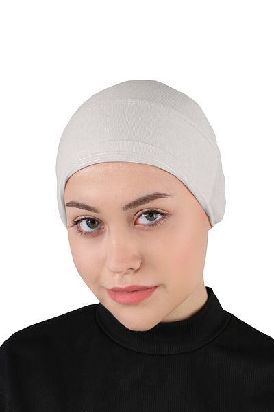 Ecardin Light Gray Non-Slip Silicone Bonnet - St 260