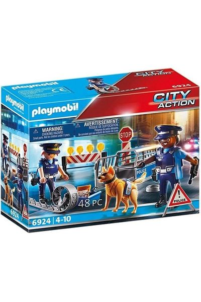 Playmobil Police Roadblock 6924