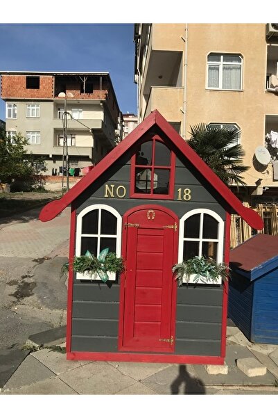 Karva Ahşap Çocuk Oyun Evi