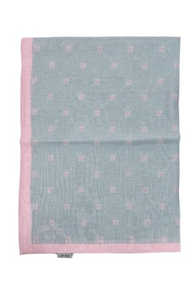 Silk Home Olinda Silver Pink Shawl