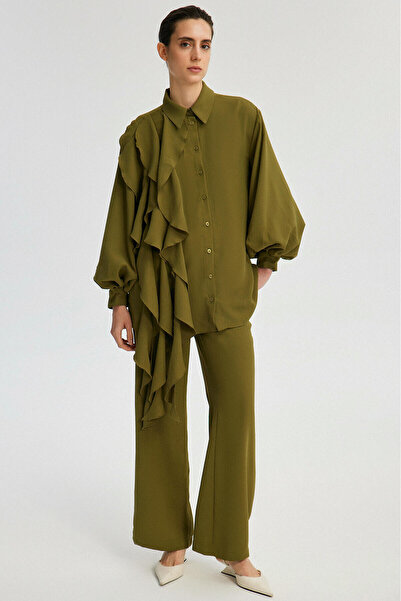 Touché Privé FLOWERED SHIRT PANT SET