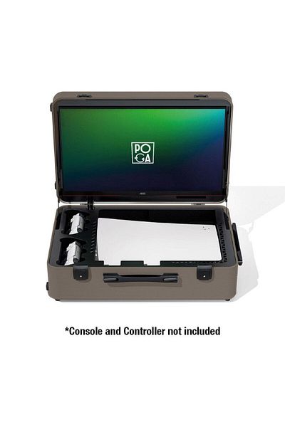 POGA Indigaming POGA Lux 24" Portable Gaming Monitor PlayStation PS5 - Desert Taupe
