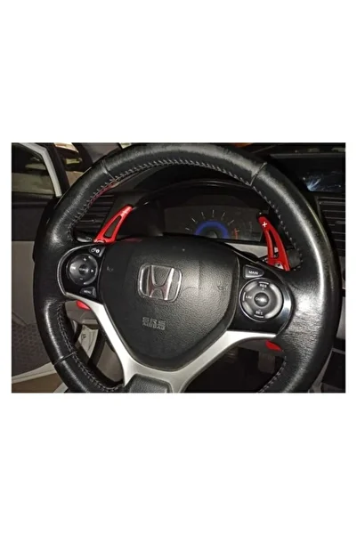 Karva Çmk Honda Civic Fb7 2012-2015 Paddle Shift Red (F1 Gear Pedal Ear)