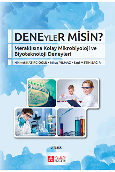 Pegem Akademi Yayıncılık Deneyler Misin?