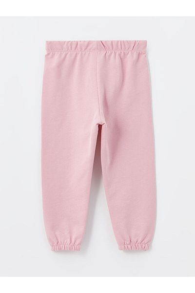 LC Waikiki Lw - Χοντρό Basic Baby Girl Jogger Sweatpants με ελαστική μέση