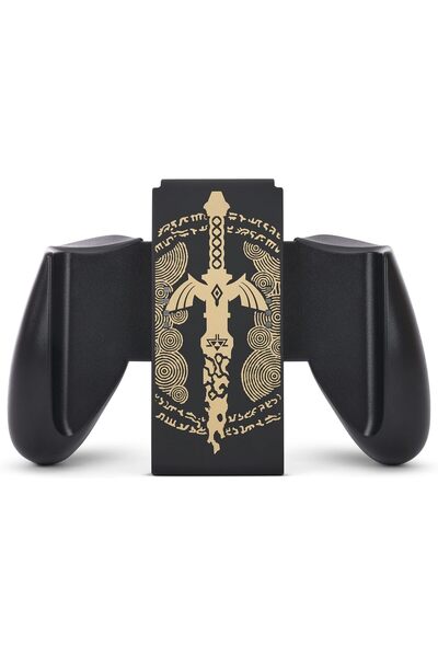 Powera Joy-Con Tutucu Grip PowerA Nintendo Switch Kaymaz Soket Tutacak - Master Sword