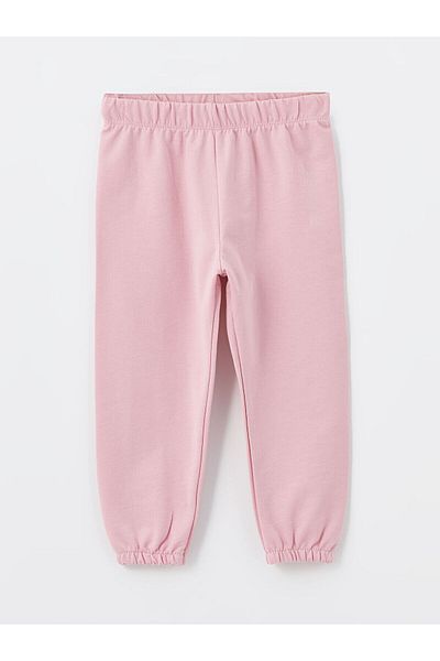 LC Waikiki Lw - Χοντρό Basic Baby Girl Jogger Sweatpants με ελαστική μέση