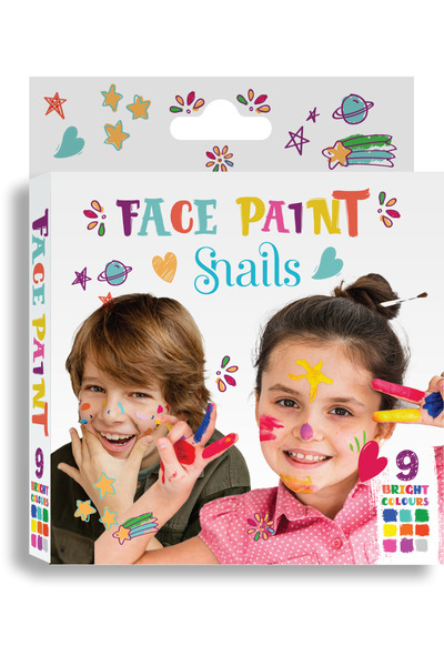 Snails Yüz Boyama Paleti - Parlak Renkler