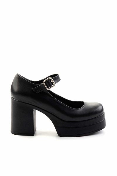 Bambi Pantofi clasici cu toc pentru femei negre K 01181063209