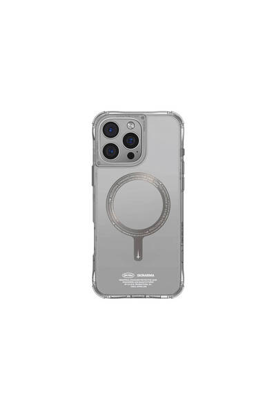 Skinarma iPhone 16 Pro Max Kılıf Magsafe Şarj Özellikli Airbagli Şeffaf SkinA...