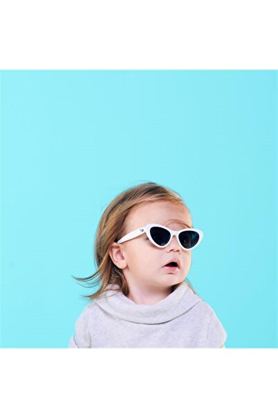 Babiators Original Cat-Eyes Sunglasses Wicked White 3-5 Years Old