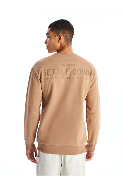 LC Waikiki Ανδρικό φούτερ με μακρυμάνικη λαιμόκοψη