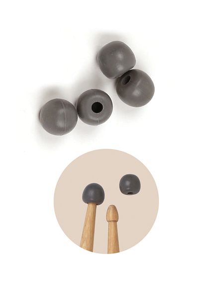 VIC FIRTH Vıcfırth Upt Universal Practice Tips (2Pair), Jewelry on Drumstick Tip Universal Practice Tips (2Pair)