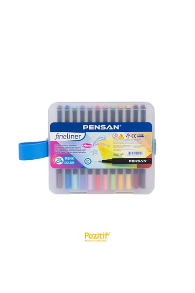 Pensan 6500 Hp Fineliner 24 Pvc Box