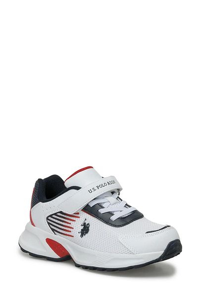 U.S. Polo Assn. US Polo Assn.Rıck JR FX - Boys' Sports Shoes White-Blue-Red