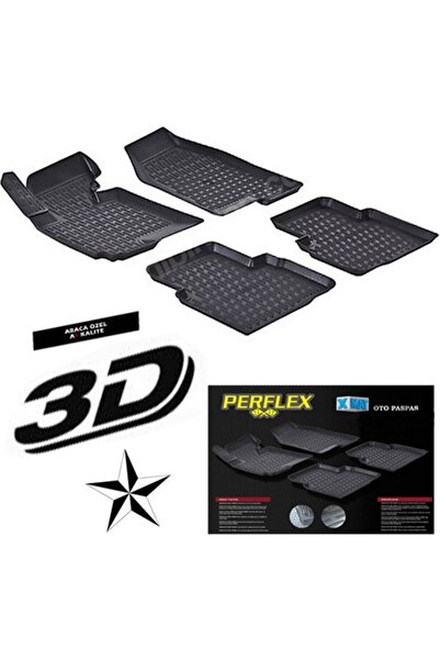 Karva Perflex X-mat Toyata Coralla 2013+ 3d Paspas Uyumlu