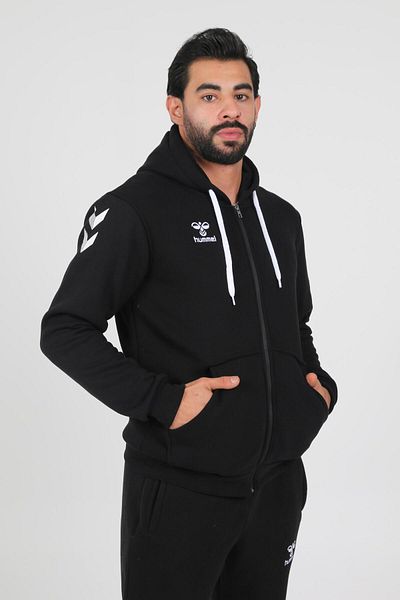 hummel Μαύρο βαμβακερό φούτερ Armin