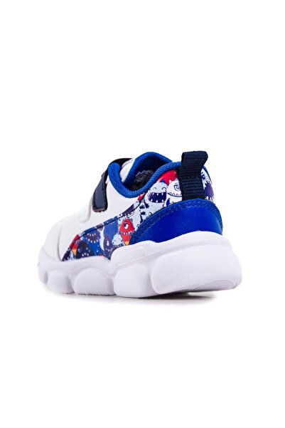 Kinetix 101387606 Herno Pu Beyaz-Saks-Kırmızı Erkek Çocuk Spor Ay