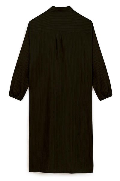 praye Black Long Below the Knee Tunic