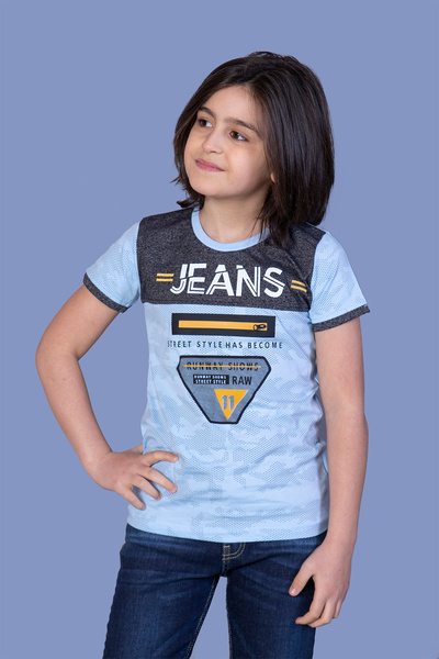 Toontoy Μπλουζάκι με σχέδιο τζιν για αγόρι
