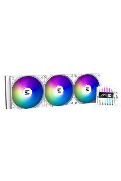 Zalman ALPHA2 A36 Beyaz 71 CFM 1800RPM ARGB Fan AMD AM5/Intel LGA1700 360mm Sıvı Soğutmalı CPU Fan