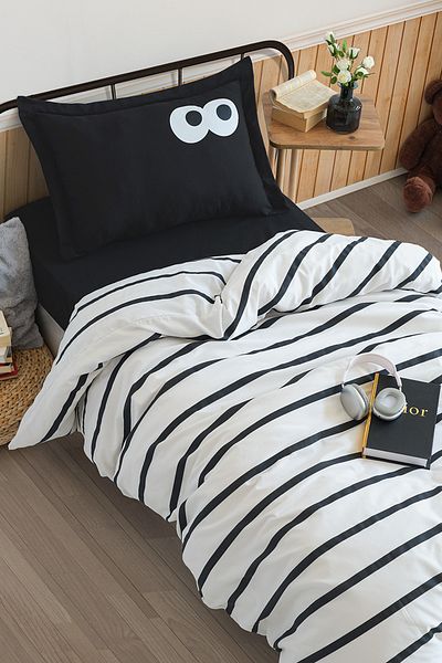 Eponj Home Комплект завивки Easy Iron Black - Забавен