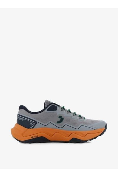SJ Men's Lace-Up Low Ankle Sneakers