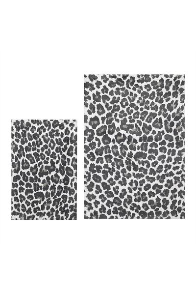 Mudo Home Set de 2 covorașe de baie LEOPARD
