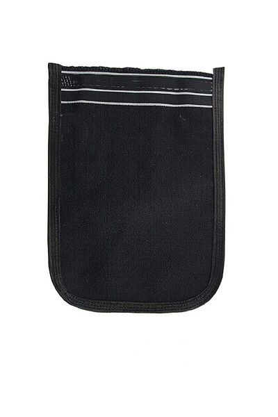 Ethab Ticaret Ottoman Thick Black Bathroom Bath Bladder 25x17 Cm