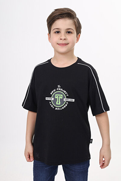 Toontoy Tricou pentru băieți New Project cu imprimeu