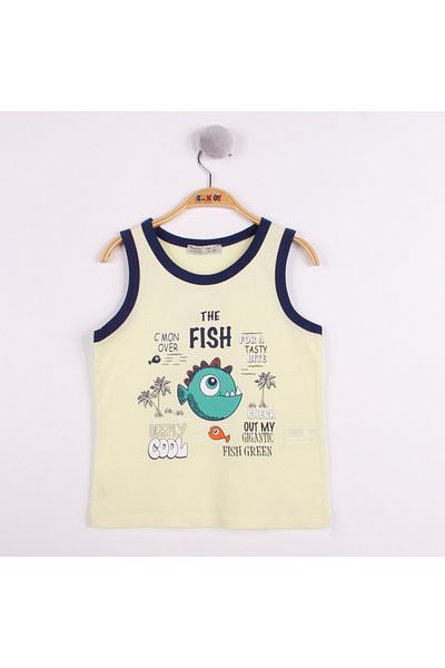 Toontoy Boy's Athlete - Fish Printed