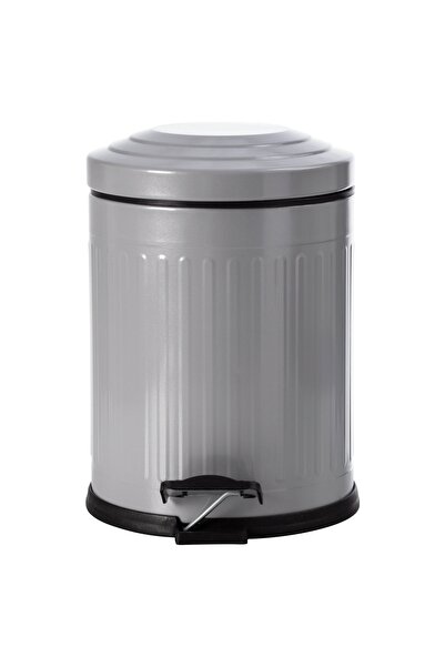Mudo Home 5LT PEDALLI VINTAGE ÇÖP KOVASI GRİ