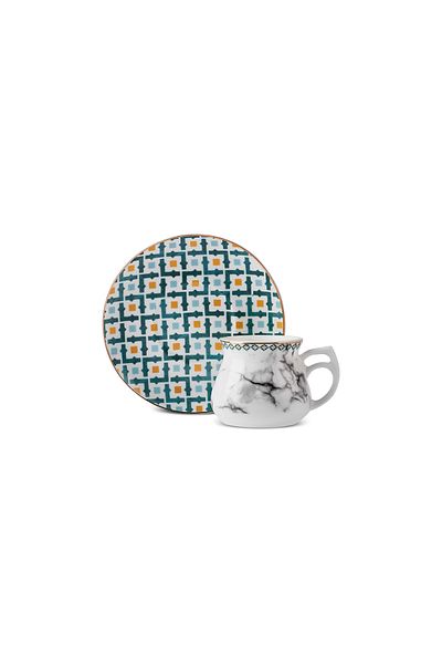 Karaca Nepal 6 Person Coffee Cup 80 ml