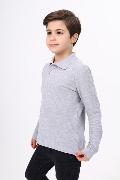 Toontoy Unisex Kids Embroidery Detailed T-Shirt