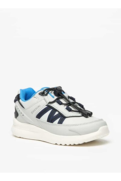 Duchini Mister Duchini Boys' Panelled Sneakers with Drawstring Lace Closure