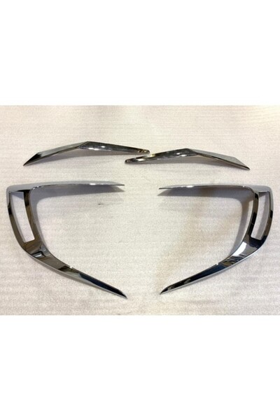 Karva Honda Civic Fc5 Arka Stop Kaplama 4 Parça Nikelaj 2016-2020