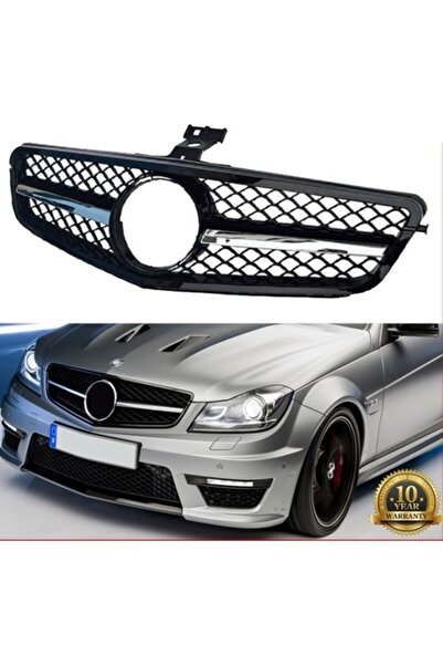 LeonPart Drs Tuning Mercedes W204 C63 Amg Ön Panjur Izgara Seti 2007 / 2012