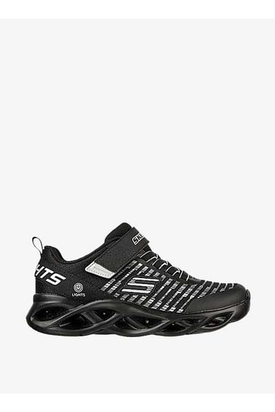 SKECHERS Boys' Twisty Brights Trainers - 401650L-BKSL