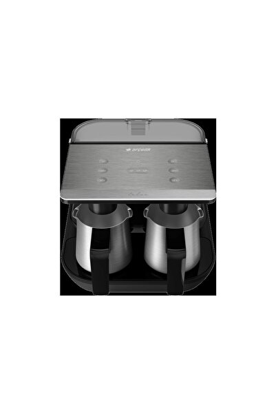 Arçelik Telve Gri Ikili Türk Kahve Makinesi  1100 Watt Cook Sense Teknolojisi (Pişmeyi Algılama)