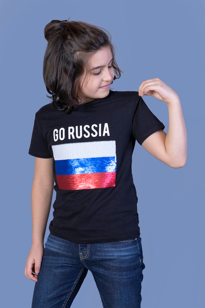 Toontoy Αγόρι - Μπλουζάκι με κέντημα Go Russia