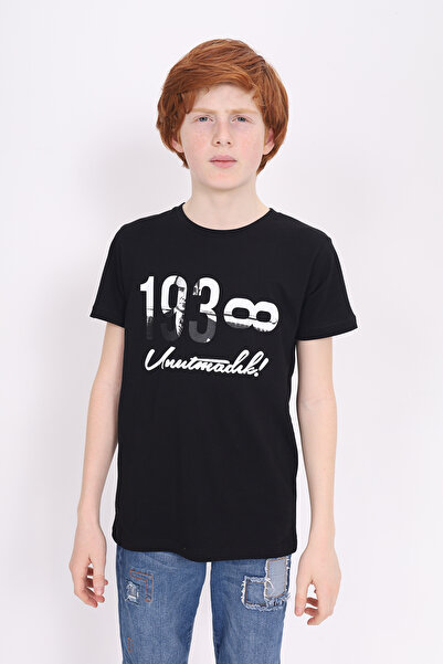 Toontoy Unisex Παιδικό μπλουζάκι με στάμπα Ataturk