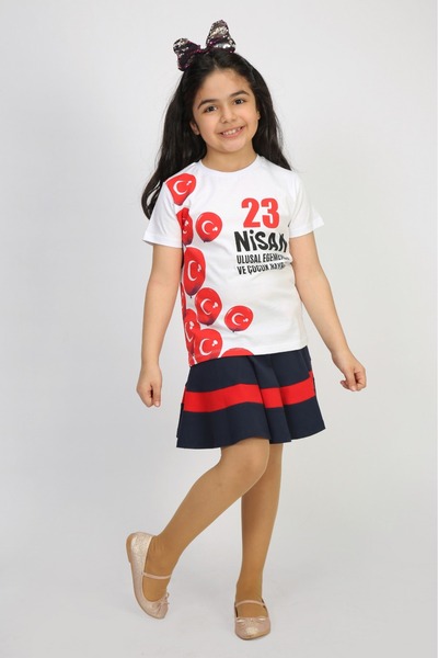 Toontoy Παιδικό μπλουζάκι Unisex με τύπωμα Απριλίου