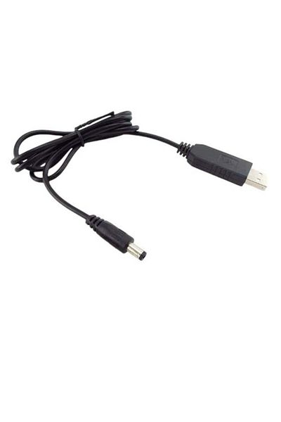 Arduino 5V 2A to 9V 1A USB Booster - Cable with 1 Meter Jack (2.1mm Without Led)