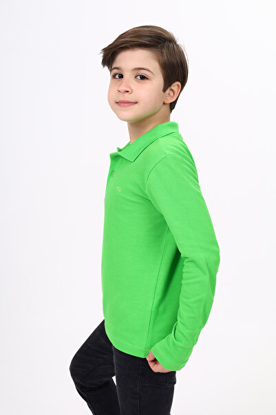 Toontoy Tricou unisex pentru copii cu detaliu de broderie